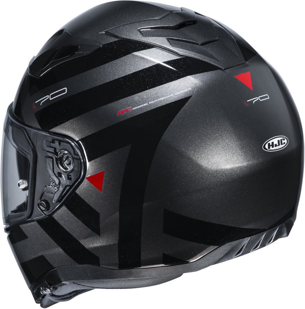 HJC i70 Watu Helm schwarz/grau L (59/60) Abbildung 2