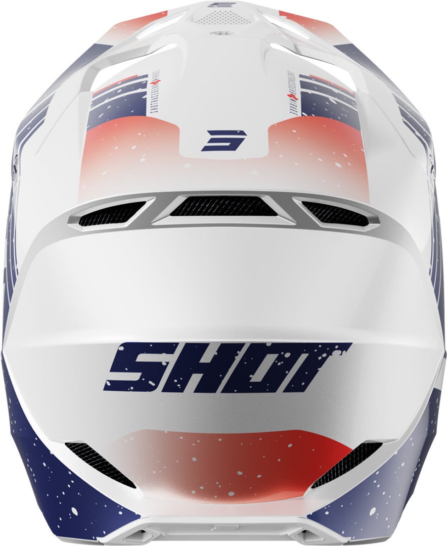 Side view of Shot Furious Mirage Motocross Helmet