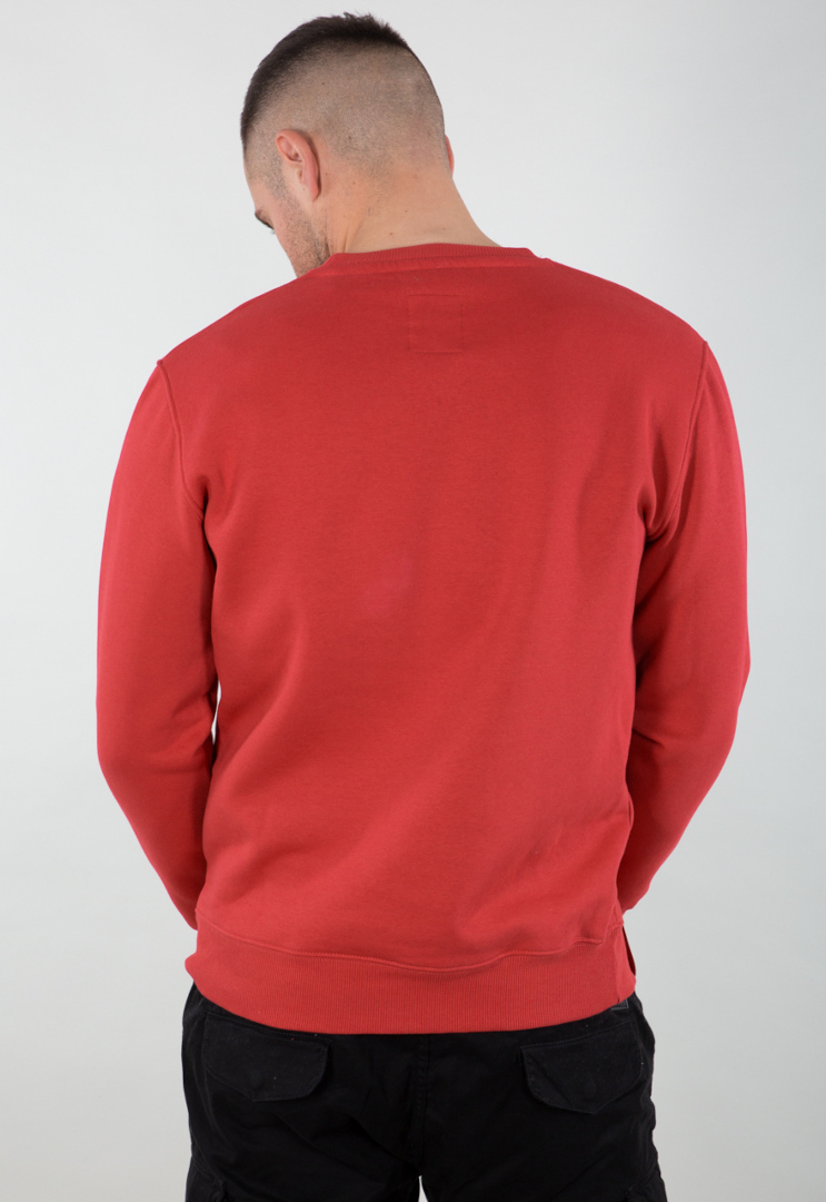 Alpha Industries Basic Camisola vermelho/branco XL Figura 2