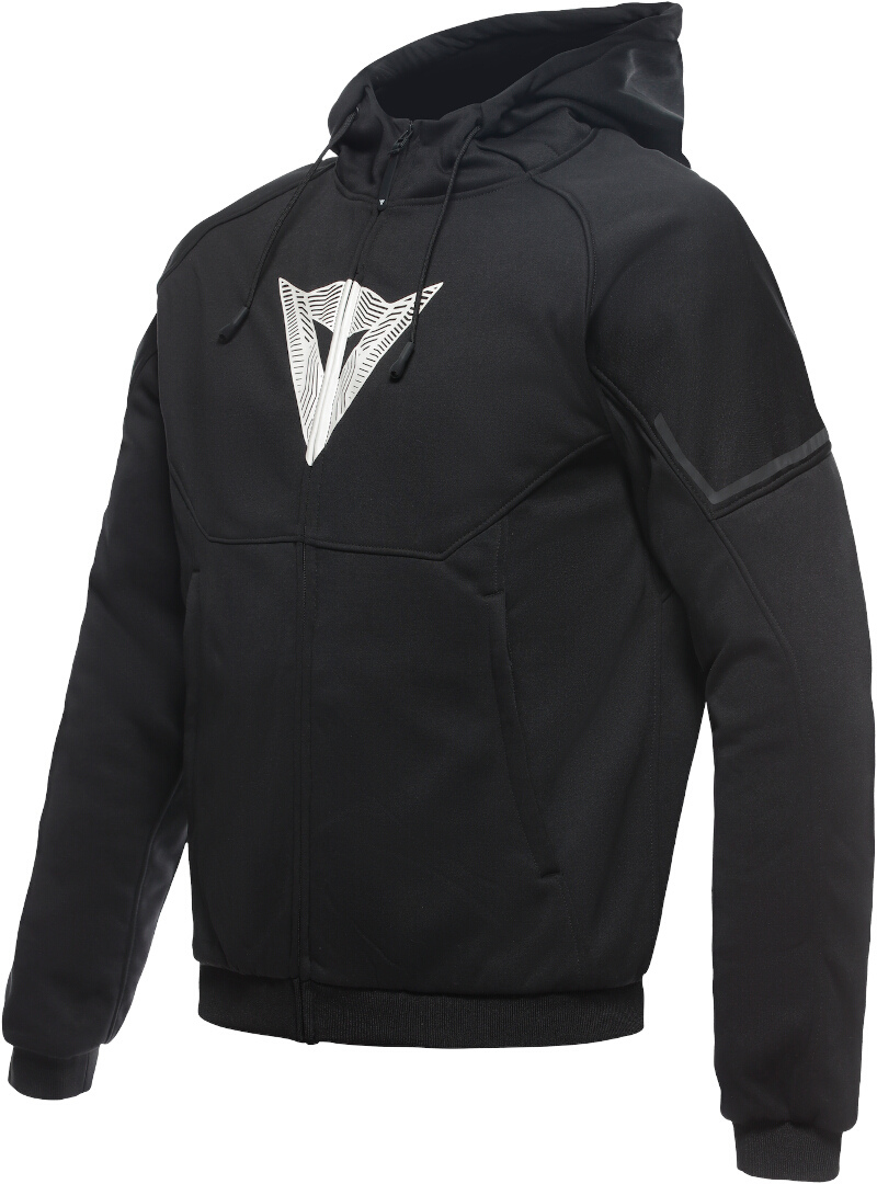 Dainese Daemon-X Safety 2.0 Motorcycle Zip Hoodie black/white 54 Figure 1