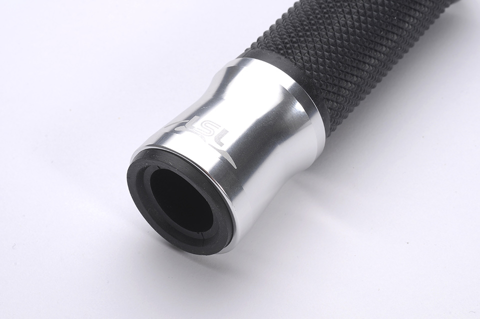 LSL Lenkergriffgummi, 7/8 Zoll (22,2 mm), 125 mm Argint Figura 2