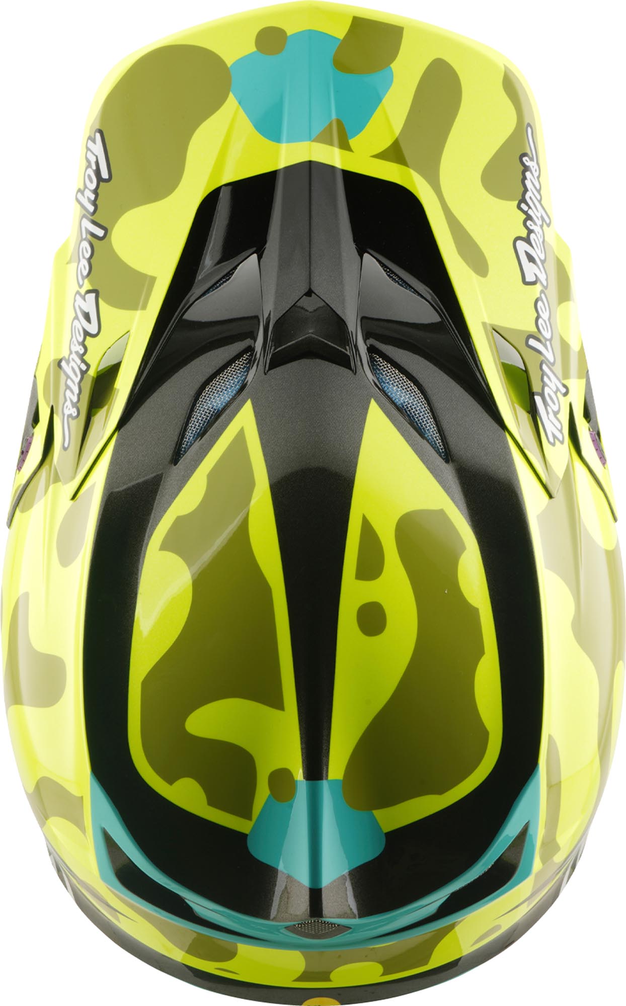 Troy Lee Designs SE5 Composite MIPS Myth Motocrosshjälm neongul XS (53/54) Figur 8