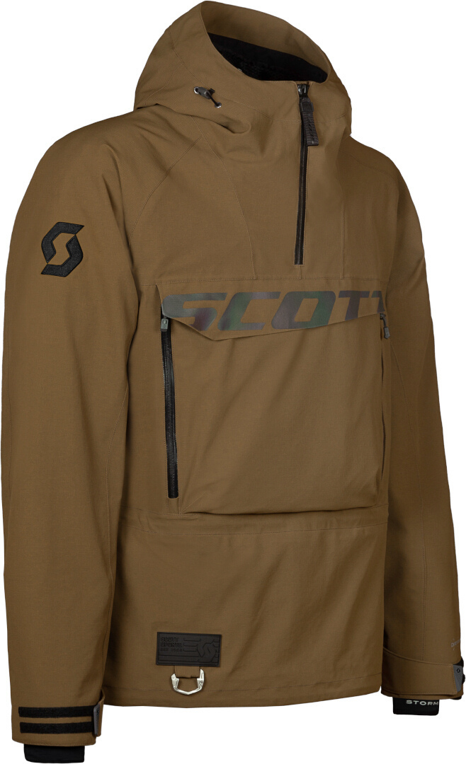 Scott XT Flex Dryo Pull-Over Jaqueta Snowmobile marrom XS Figura 2