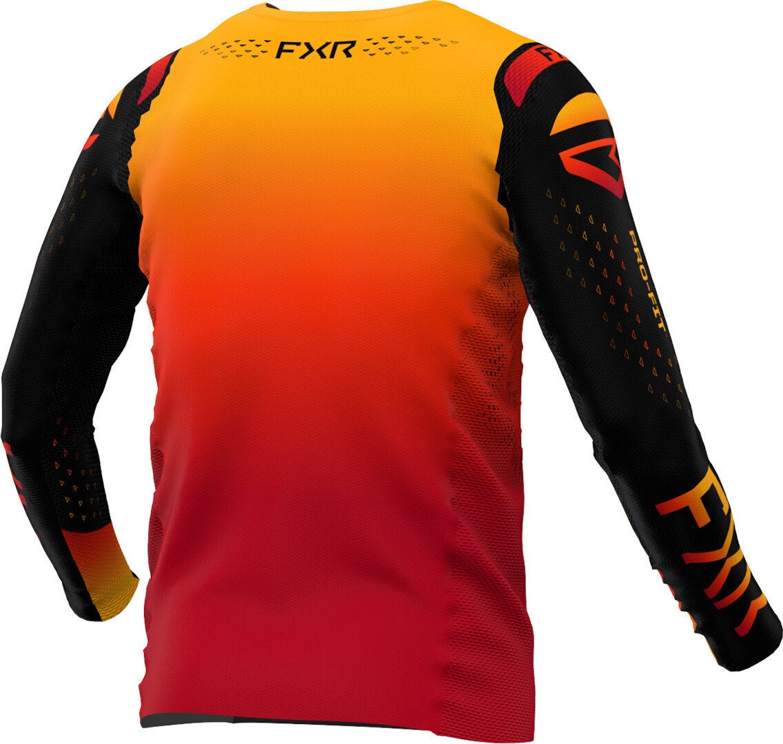 FXR Helium LE Motocross Jersey orange/rot M Abbildung 2