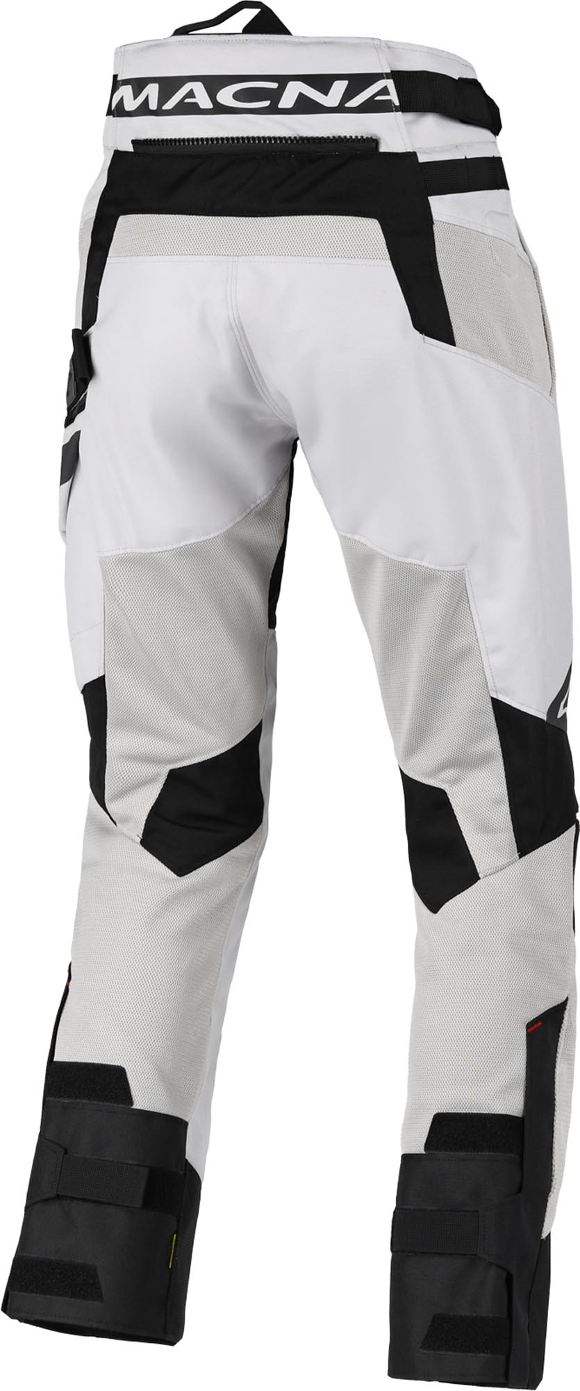 Macna Qargon Dames Motorfiets Textiel Broek grijs/zwart Korte S Figuur 2