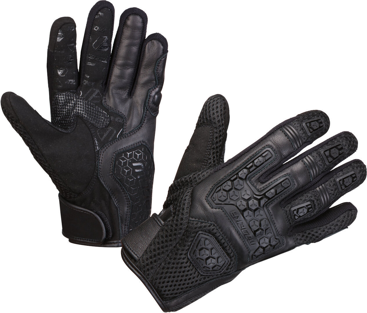 Modeka Dracon Gants de moto noir 12 Figure 1