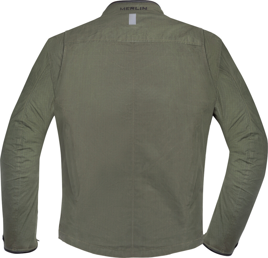 Merlin Exile D3O Explorer Motorcycle Textile Jacket Dark Khaki XL Figure 2