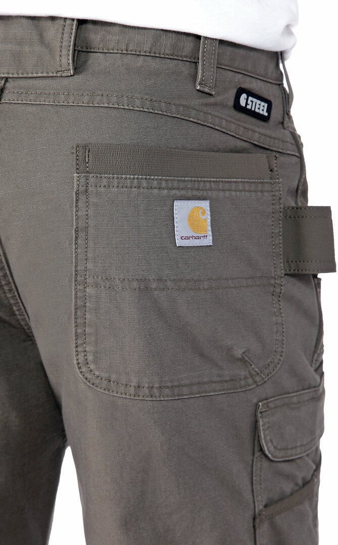 Carhartt Relaxed Fit Straight Steel Rugged Flex Ripstop Double-Front Cargo Hose tarmac 42/30 Abbildung 4