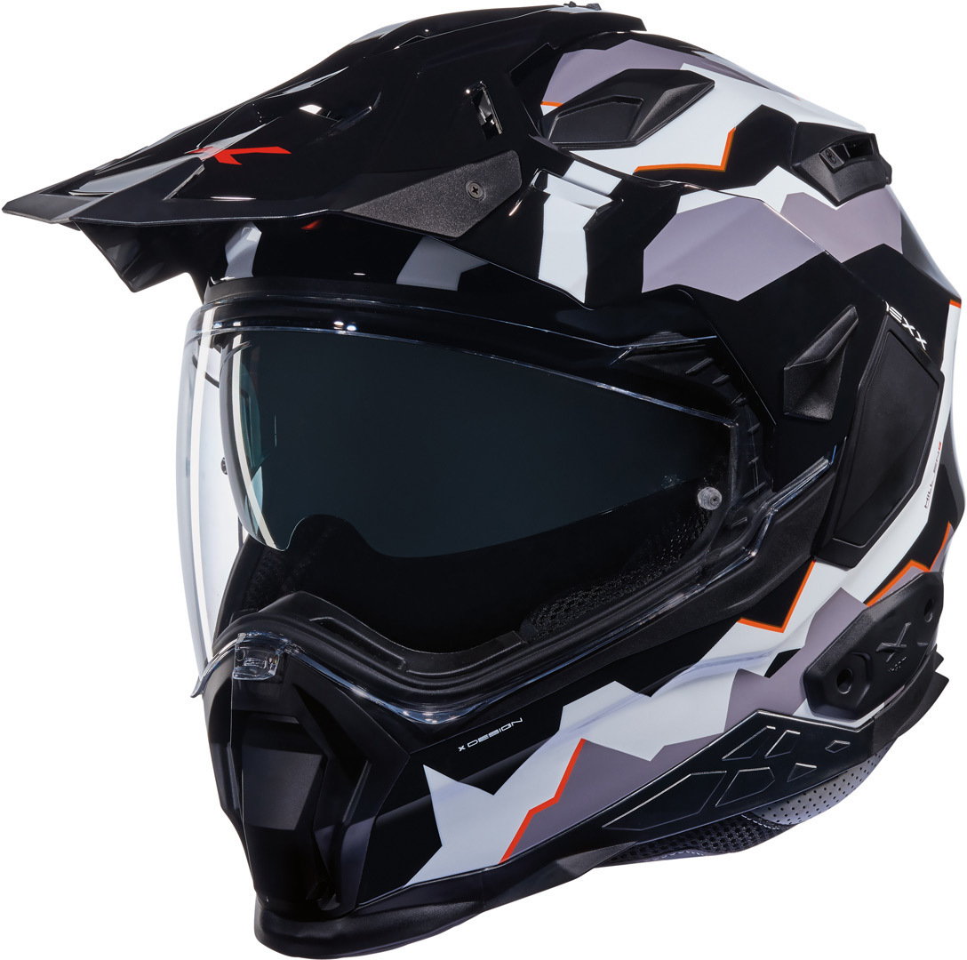 Nexx X.Wed 2 Hill End Country Cască Negru/Alb/Portocaliu XS (53/54) Figura 3