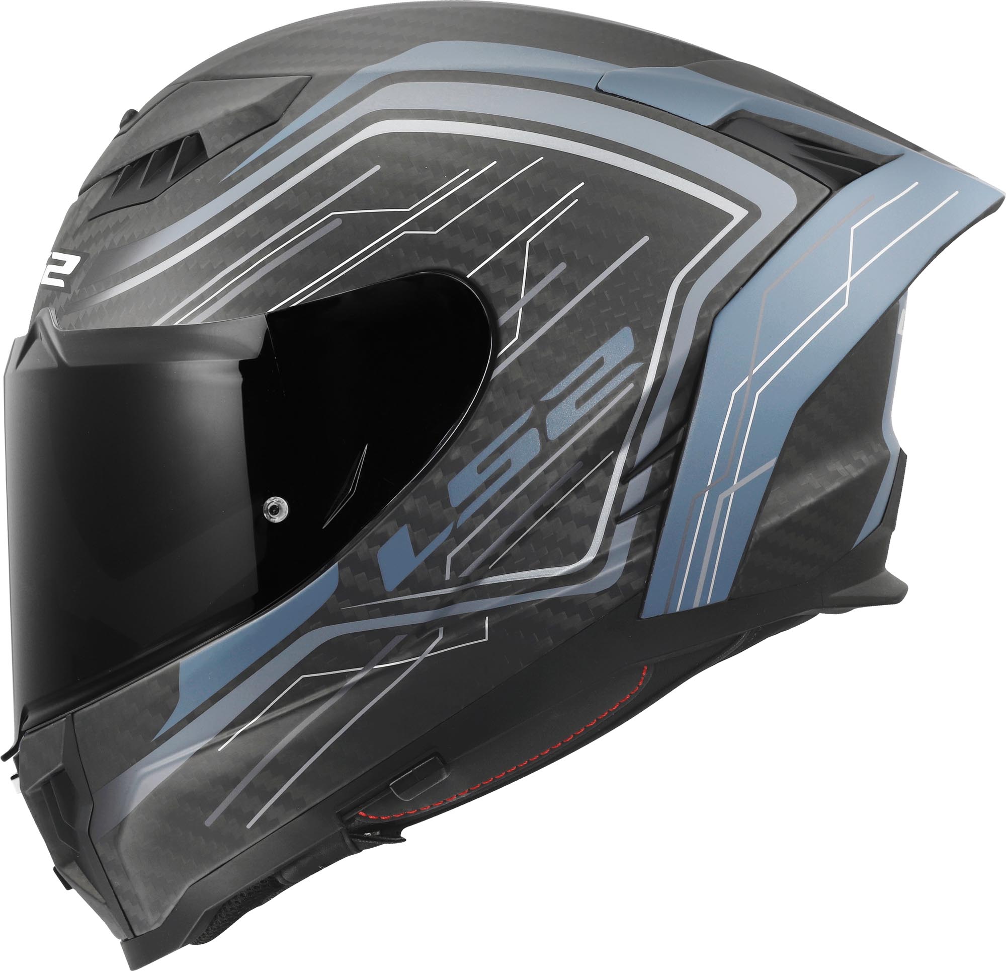 LS2 FF807 Dragon Subic Helmet blue XXS (51/52) Figure 3