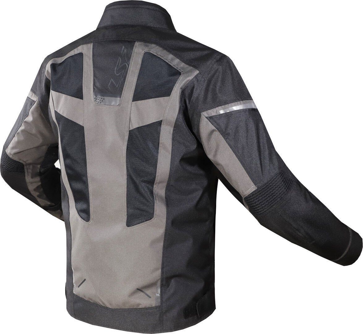 LS2 Scout Chaqueta textil de moto impermeable negro/gris oscuro XXL Figura 2