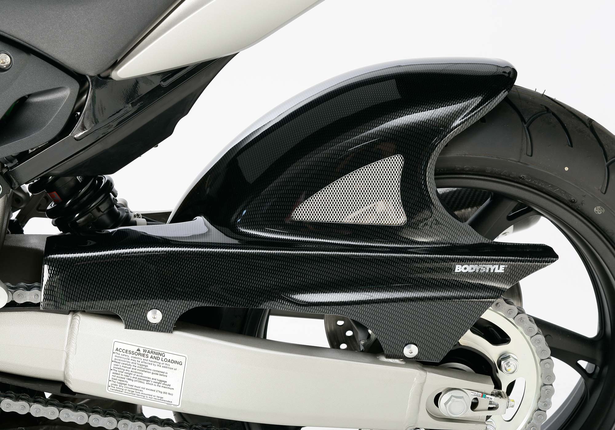 BODYSTYLE bakre hugger ABS plast kol utseende Figur 1