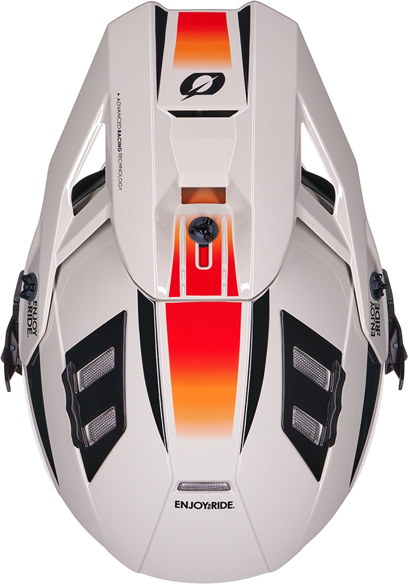 Oneal EX-SRS Magma Motocross Helmet grey/orange XL (61/62) Figure 9