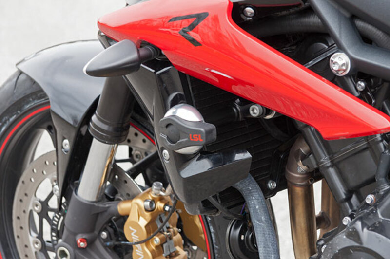 LSL Krockskydd monteringssats Aluminium - Triumph 675 Street Triple Figur 3