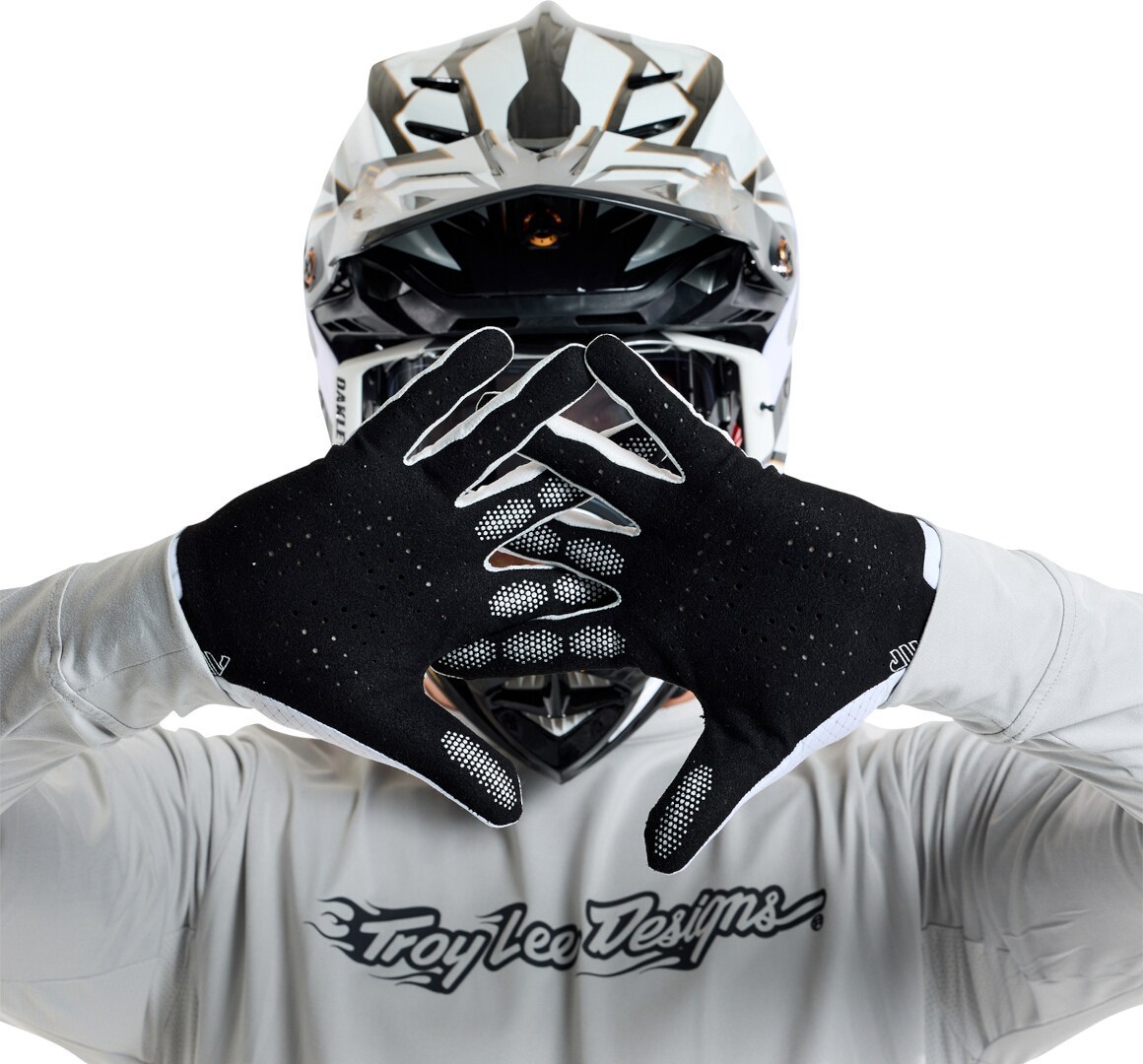 Troy Lee Designs Air Mono Mănuși de motocross alb S Figura 18