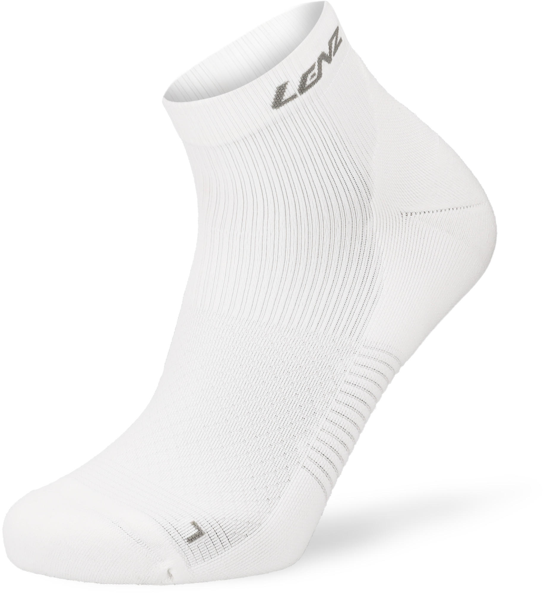 Lenz Think About Cool Active 1 Low Chaussettes Blanc 42-44 Figure 1