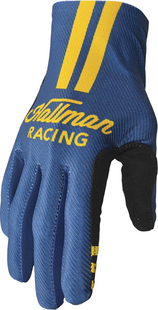 Thor Hallman Mainstay Motocross Handsker blå/gul 2XL Figur 1