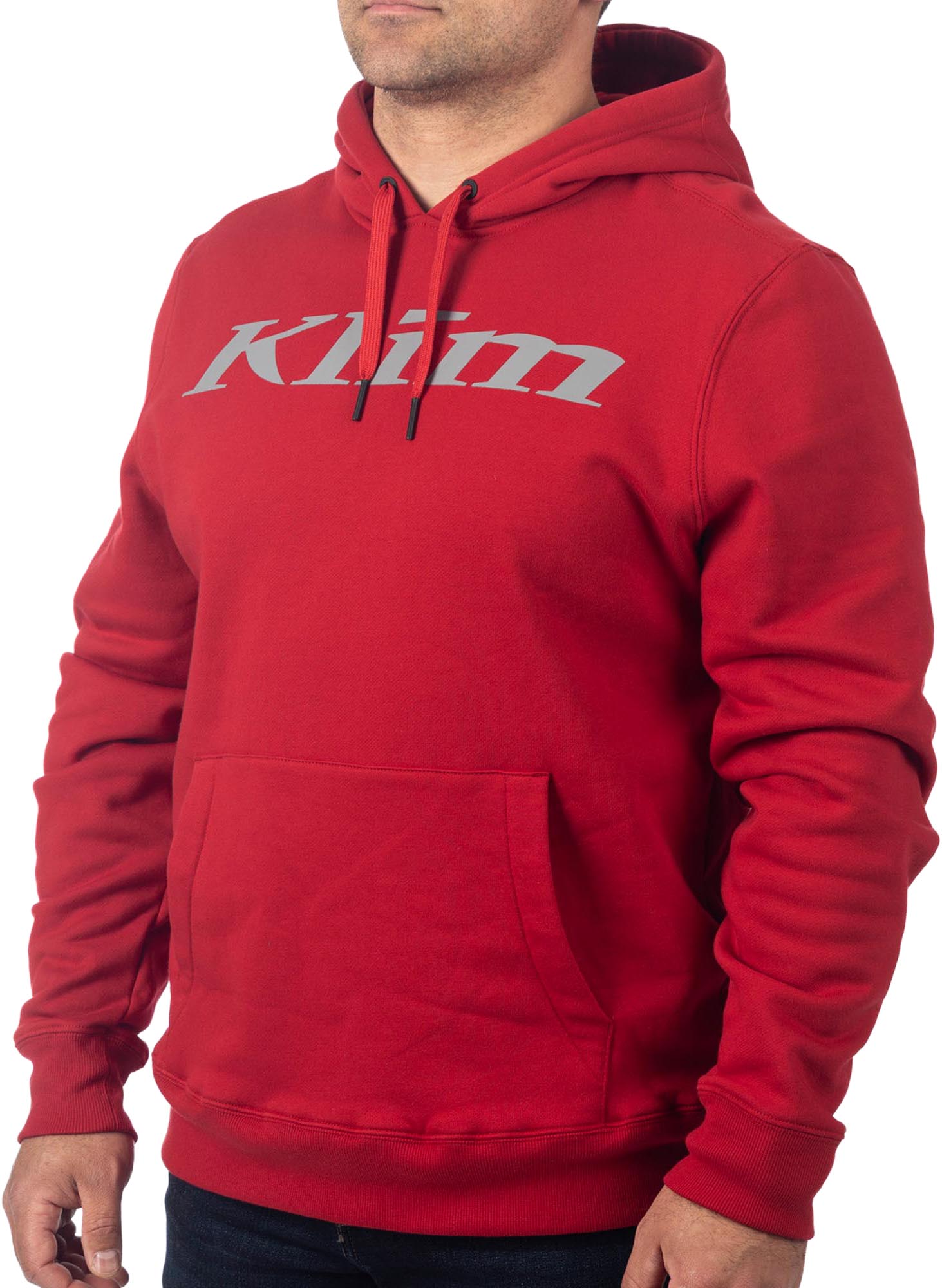 Klim Pullover Hoodie red M Figure 1
