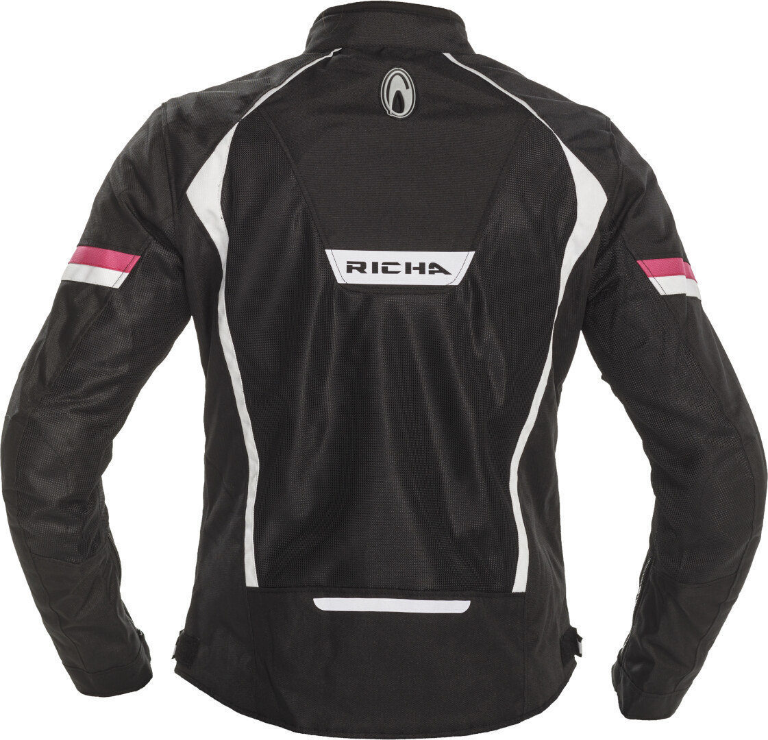 Richa Airbender Damen Motorrad Textiljacke schwarz/pink S Abbildung 2