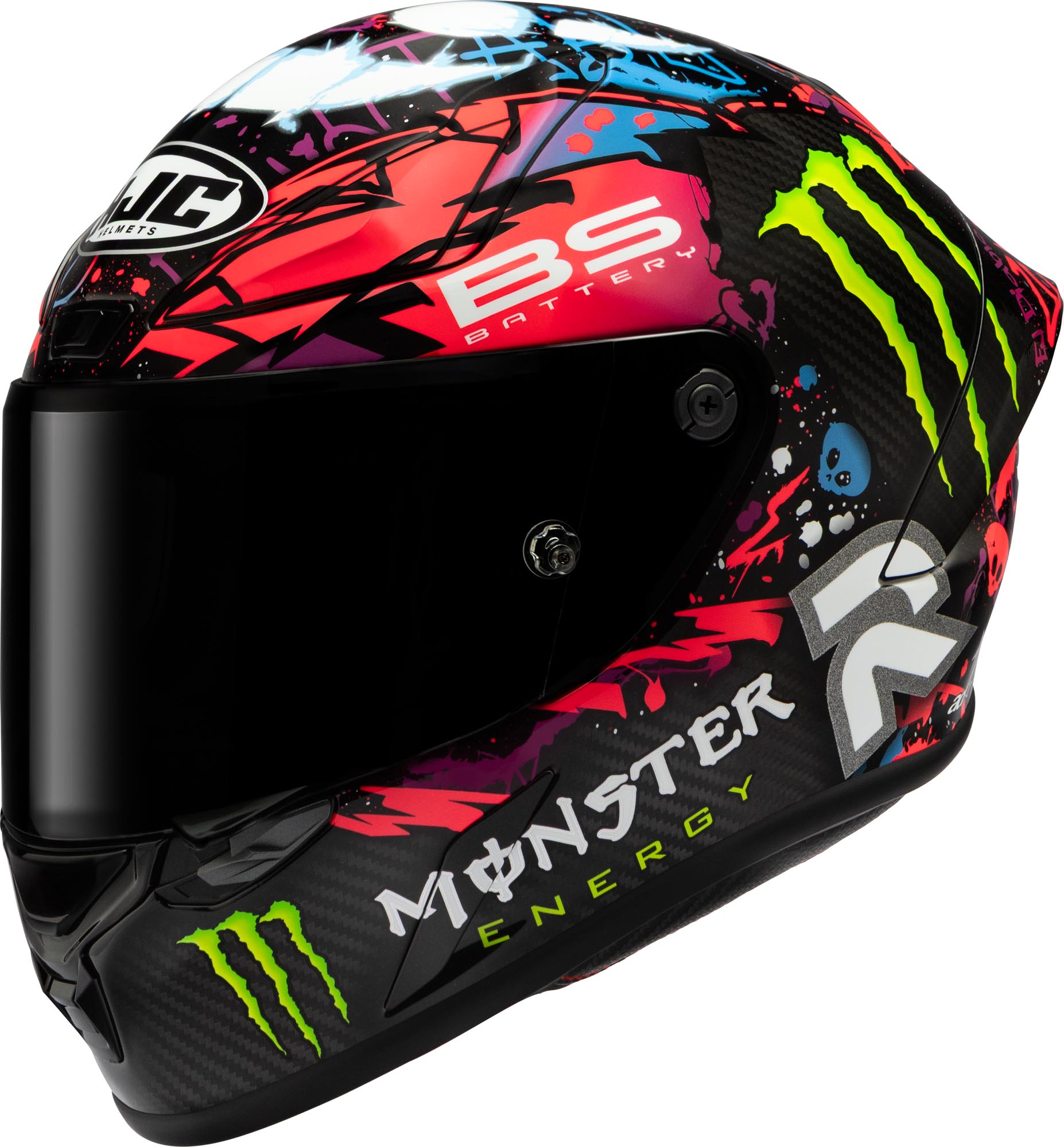 HJC RPHA 1 V2 Carbon Funky Diablo Helm XXS (52/53) Abbildung 1