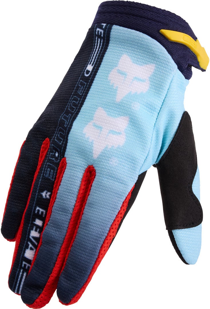 FOX 180 Elevated Jugend Motocross Handschuhe hellblau L Abbildung 1