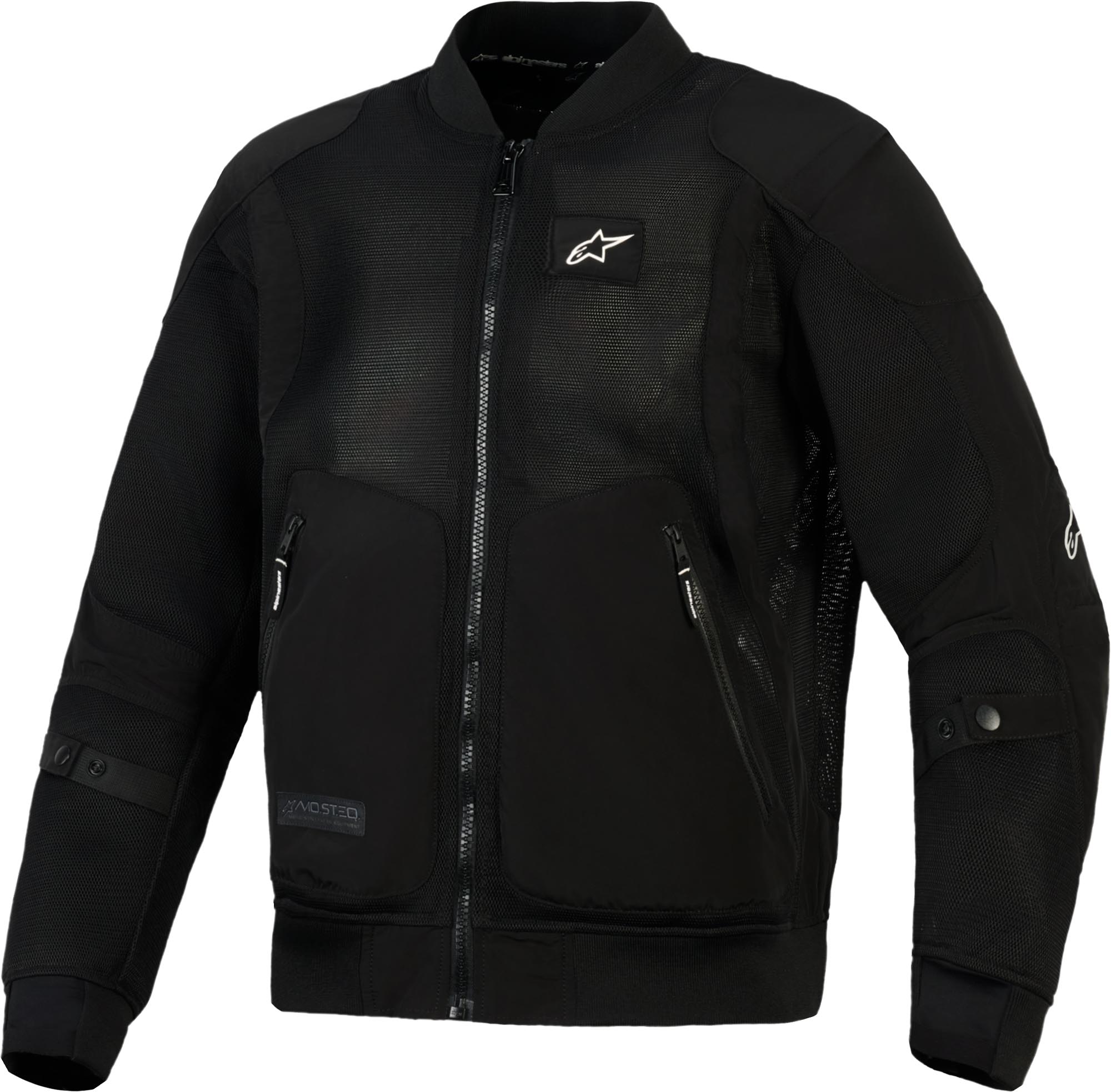 Alpinestars Flight Air Motorrad Textiljacke schwarz 4XL Abbildung 1