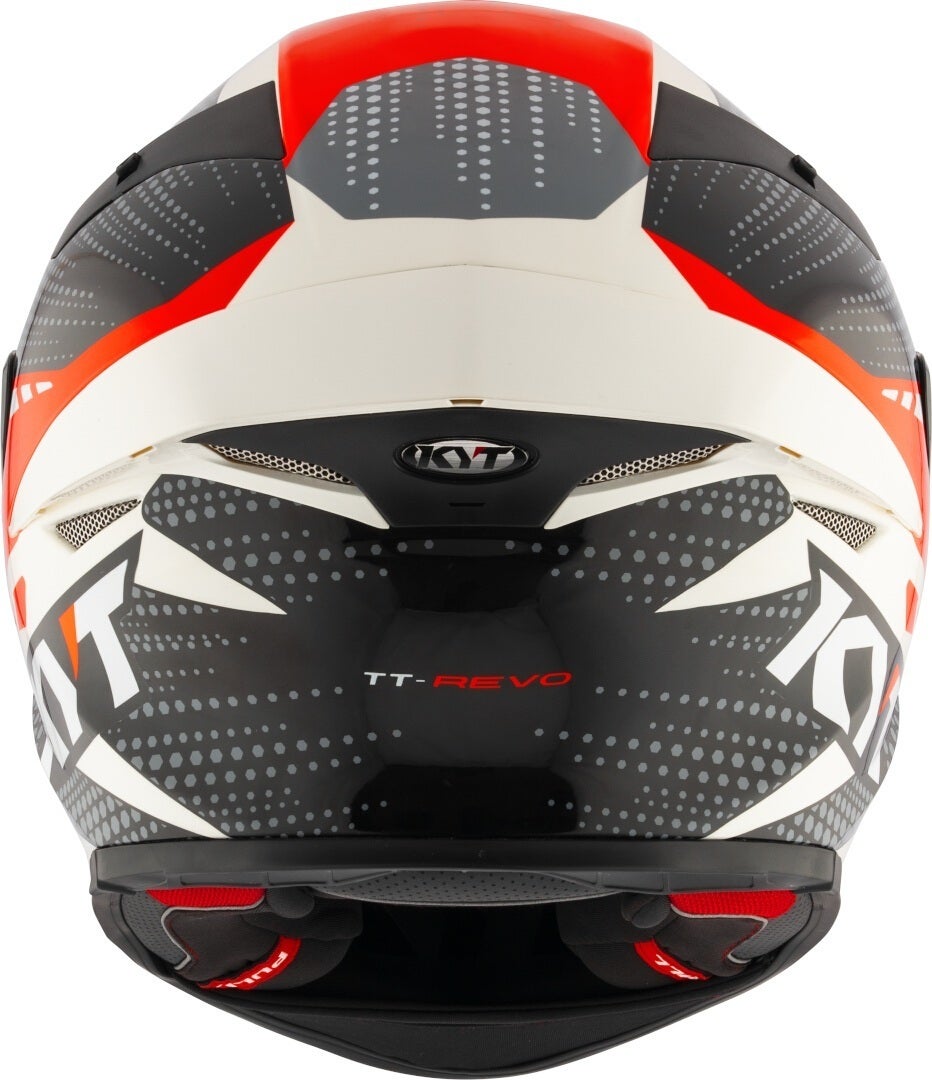 KYT TT-Revo Gear Helm schwarz/rot XL (61/62) Abbildung 4