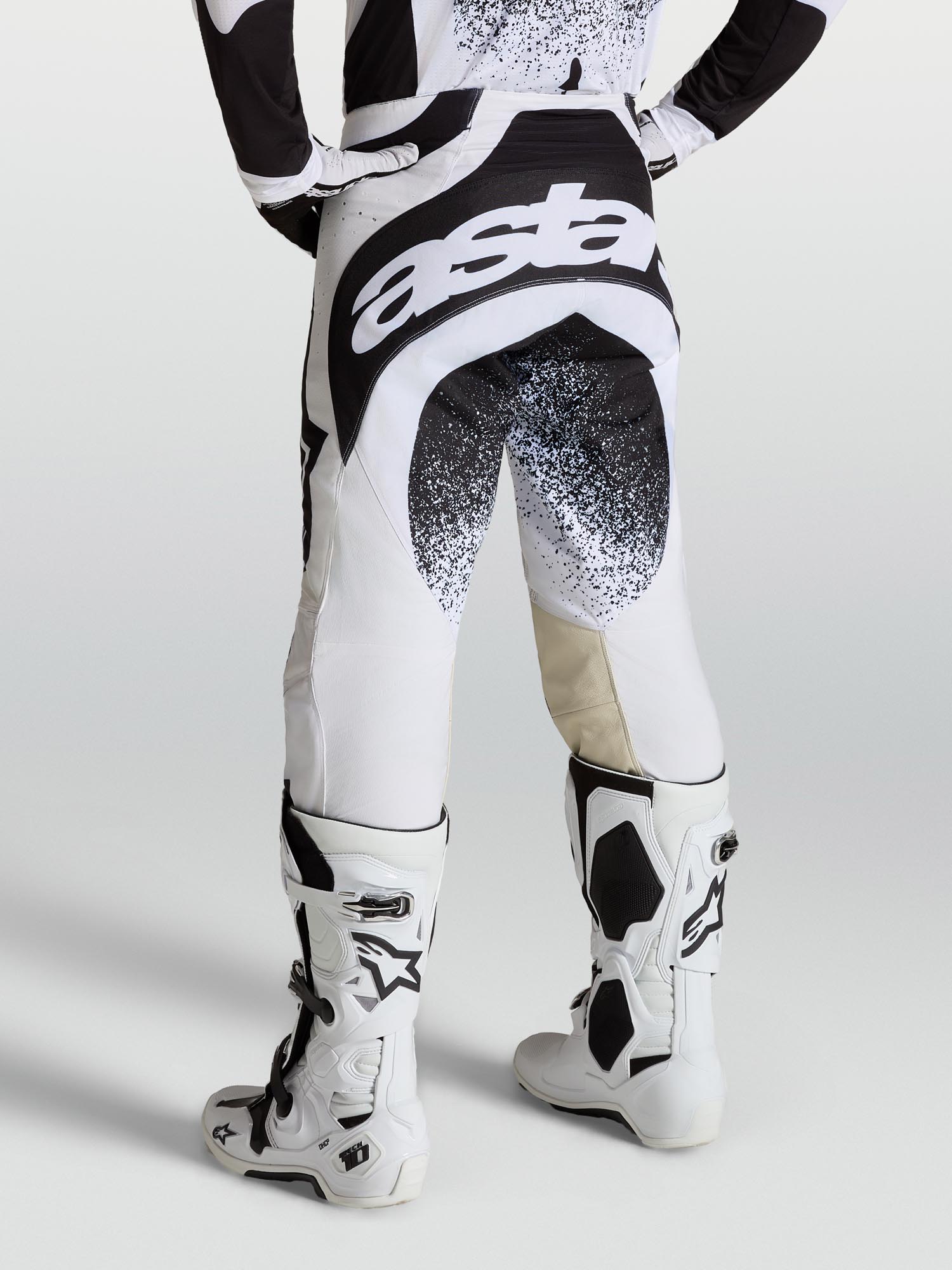 Alpinestars Techstar Swan Motocross Pants white/black 42 Figure 9