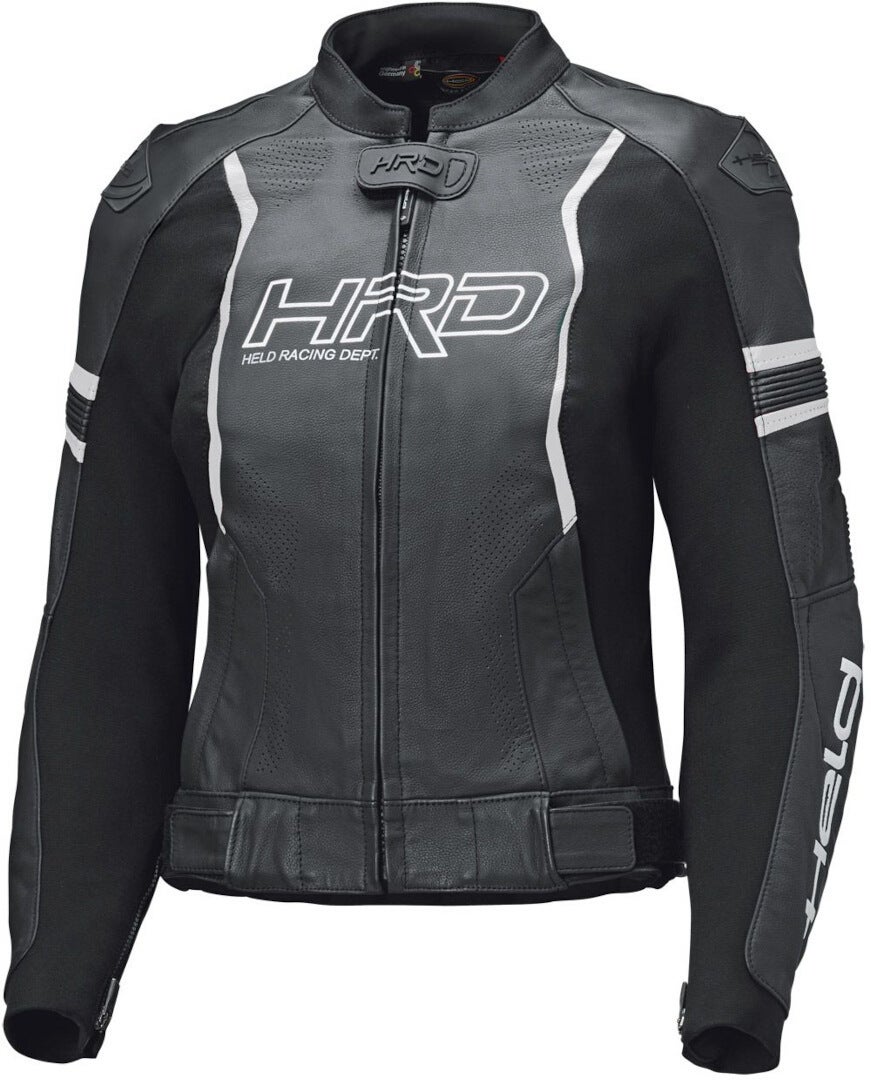 Held Street Rocket 4 Damen Motorrad Lederjacke schwarz/weiß 21 Abbildung 1