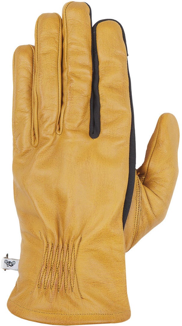Helstons Desert Sommer motorcykelhandsker Sort/guld 9 Figur 1