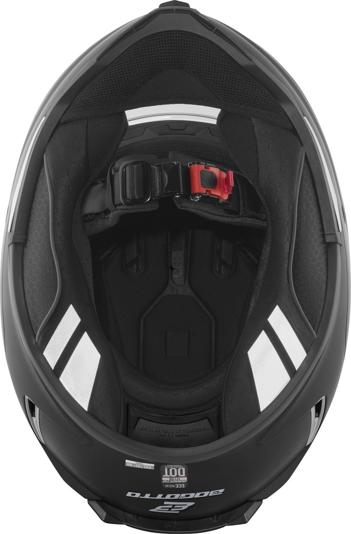 Bogotto FF110B Helm schwarz matt L Abbildung 6