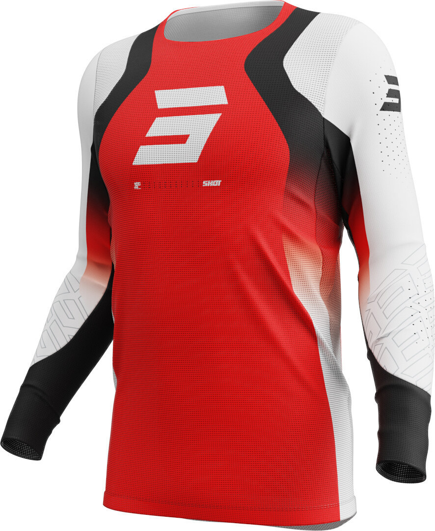 Shot Aerolite Ultra Tricou de motocross Roșu/Alb 3XL Figura 1