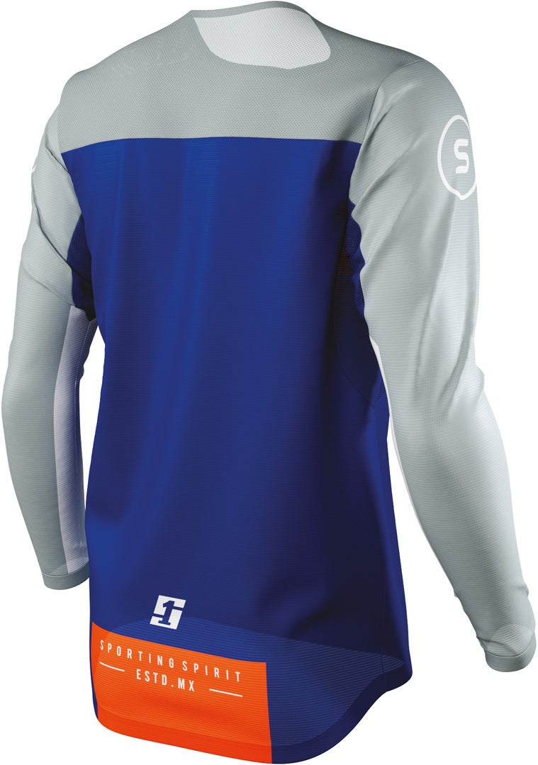 Shot Contact Spirit Motocross Jersey blau/orange 3XL Abbildung 2