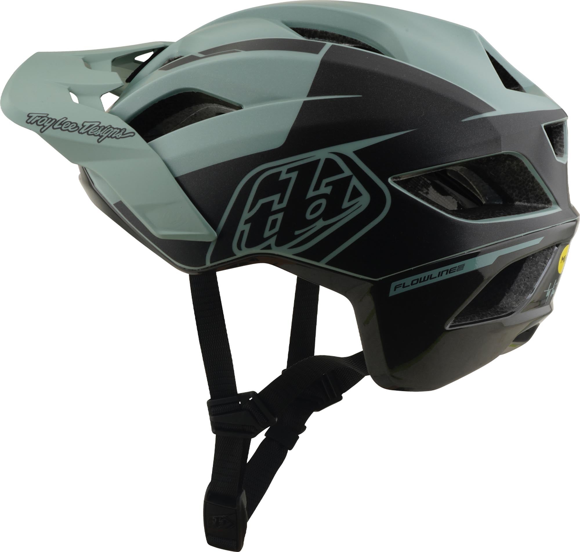 Troy Lee Designs Flowline SE MIPS Hydro Kask rowerowy zielono/szary XS-S (53/56) Rysunek 5