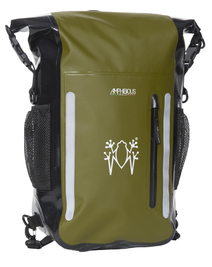 Amphibious Atom Rucsac impermeabil măsline Figura 1