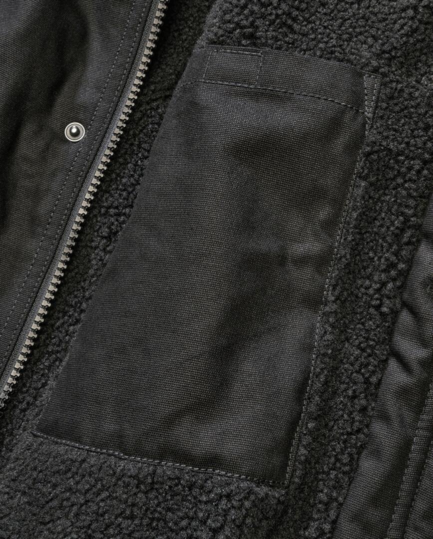 Brandit Essential Canvas Textiljacke schwarz 3XL Abbildung 2