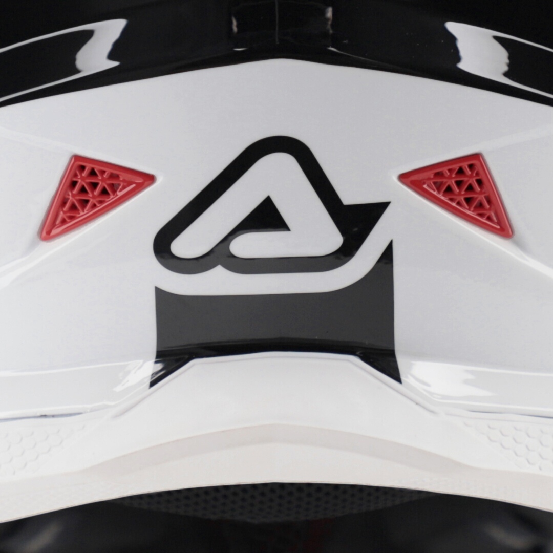 Acerbis T711 Cască de motocross Gri/Alb S (55/56) Figura 9
