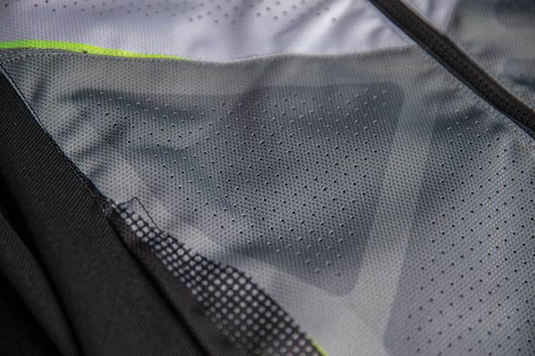 Icon Hooligan Ultrabolt Motorcycle Textile Jacket grey/green 3XL Figure 6