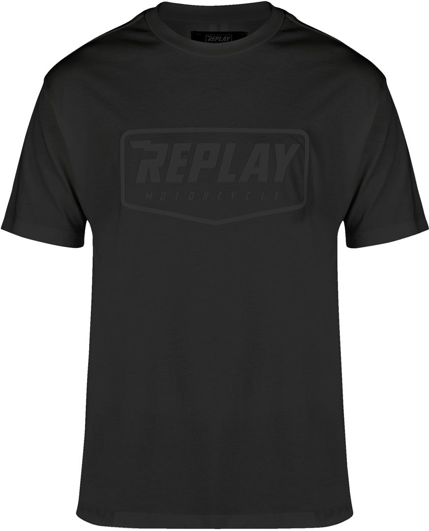 Replay Logo Camiseta negro XL Figura 1