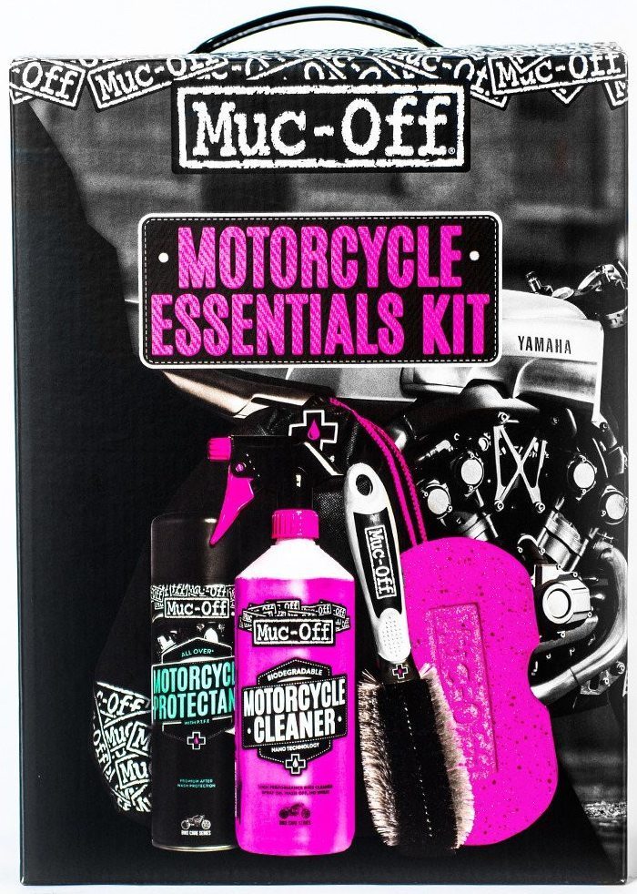Muc-Off Motorcycle Care Essentials Cleaning Box-image-883360515