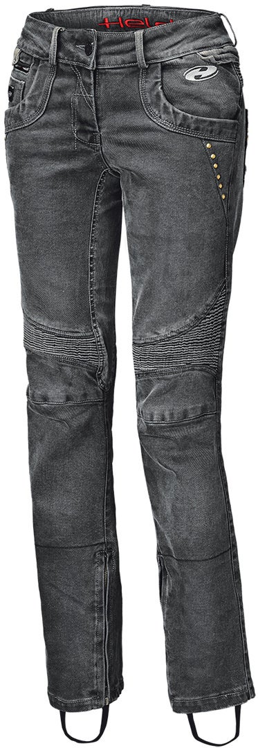 Held Road Queen Jeans til kvinder Sort 32 Figur 1