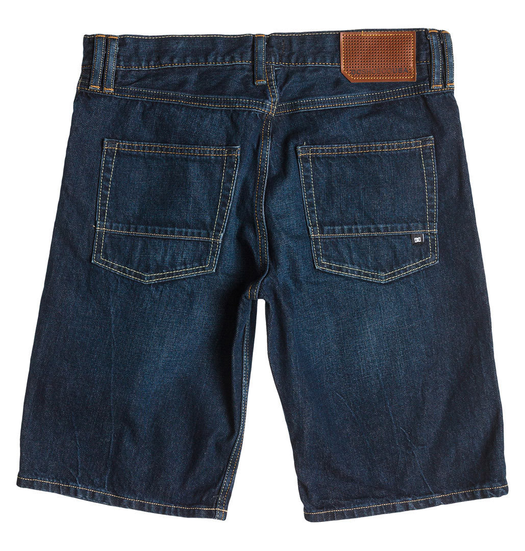 DC Worker Straight Denim Kurze Hose grau stone 36 Abbildung 11