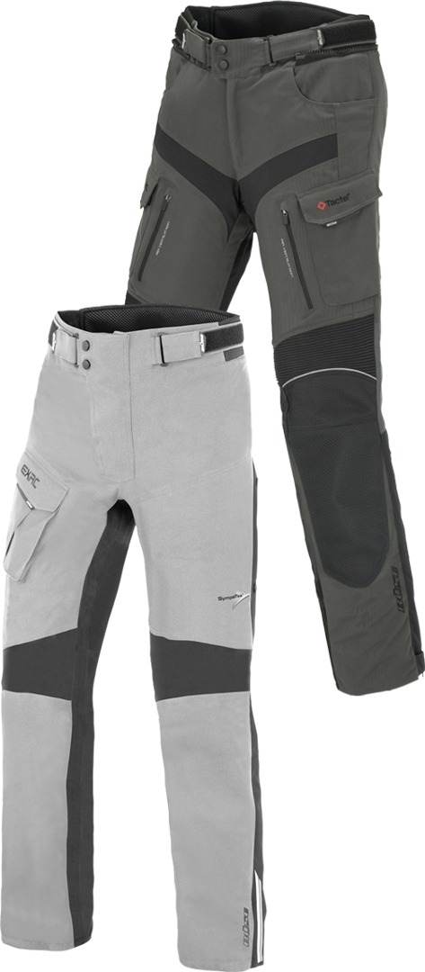 Büse Porto Motorrad Textilhose grau 52 Abbildung 2