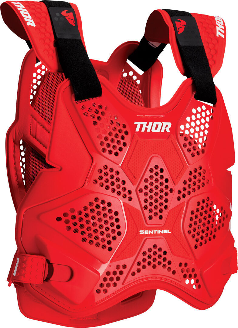 Thor Sentinel Pro Chaleco protector de motocross rojo M/L Figura 1