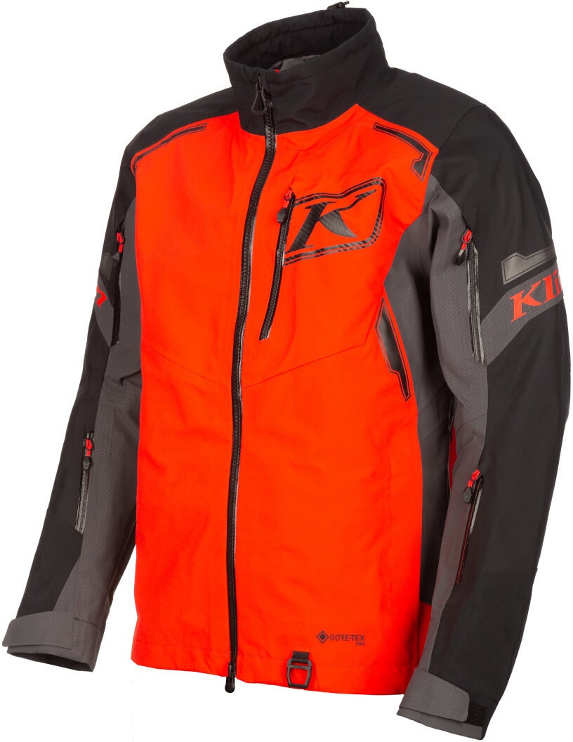 Klim Valdez 2022 Veste de motoneige Rouge/Noir/Gris 3XL Figure 1