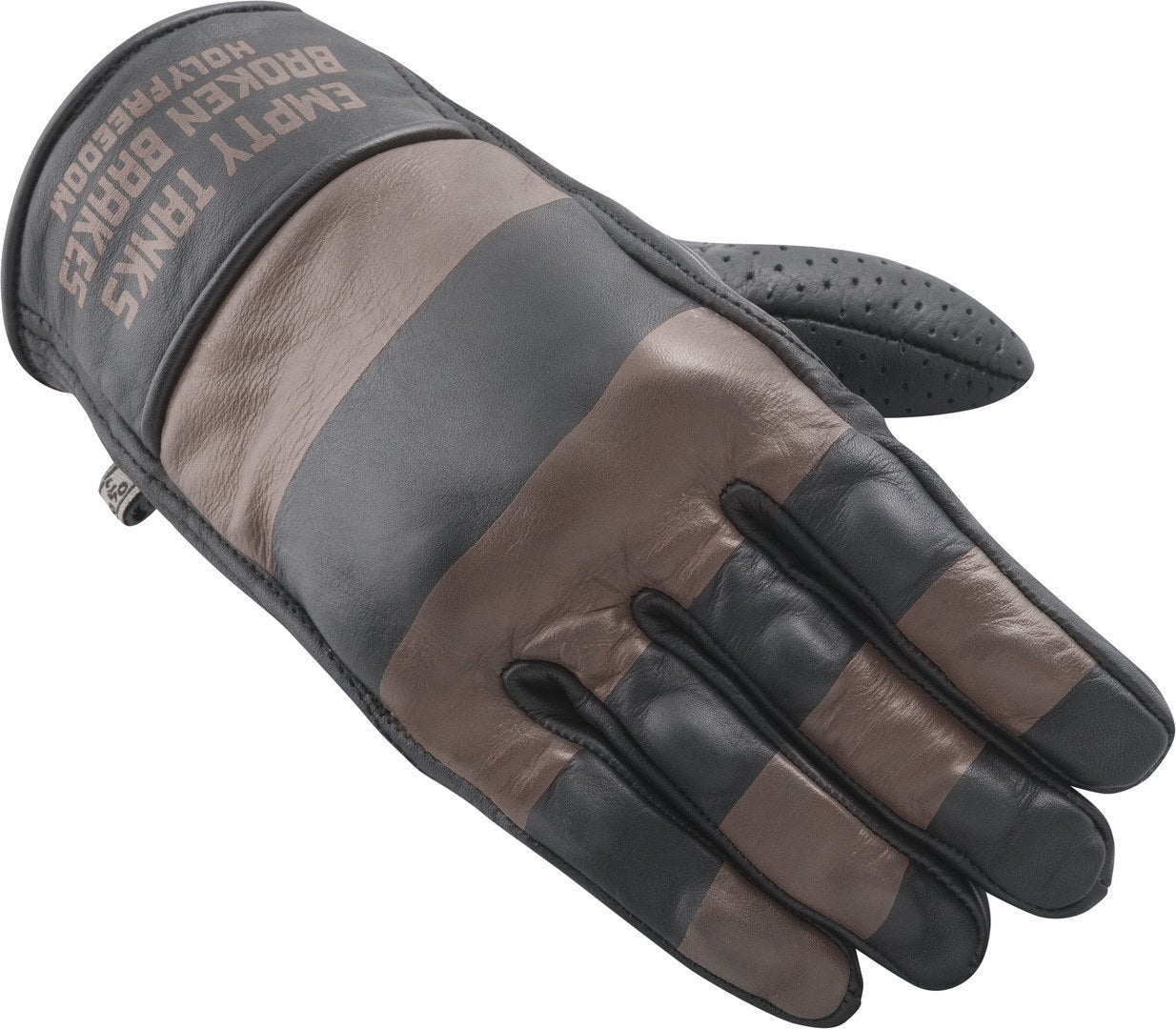 HolyFreedom Dalton Motorcykelhandsker sort/brun L Figur 1