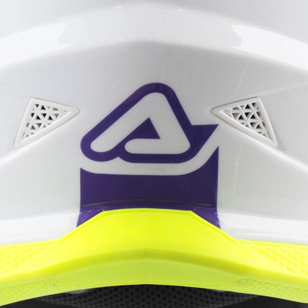 Acerbis T711 Motocross hjälm vit/lila XS (53/54) Figur 10
