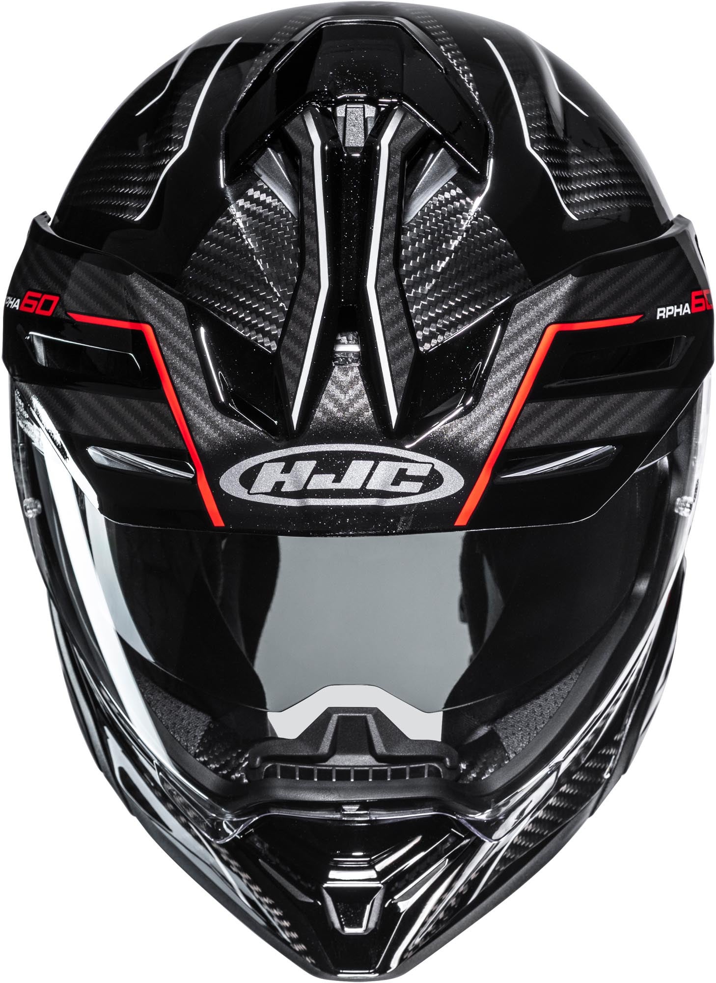 HJC RPHA 60 Carbon Oure Enduro Helmet black/red/grey M (57/58) Figure 4