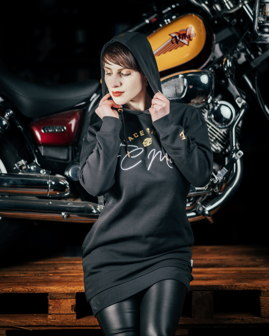 FC-Moto FCM-Sign-D Hanorac lung pentru doamne negru S Figura 3
