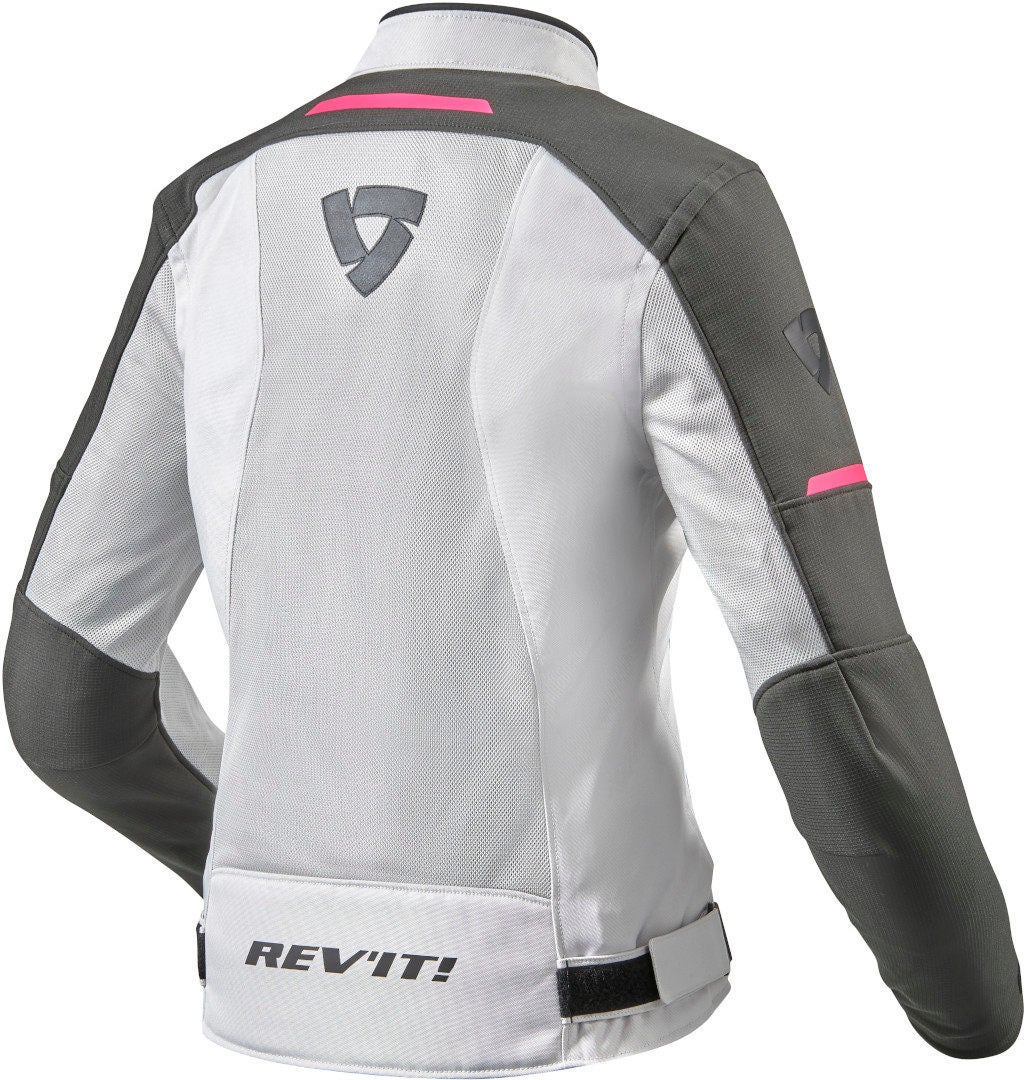 Revit Airwave 3 Damer Motocycle textil jacka vit/grå 42 Figur 2